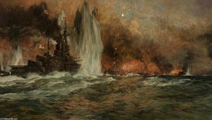 The Battle Of Jutland — Charles Edward Dixon