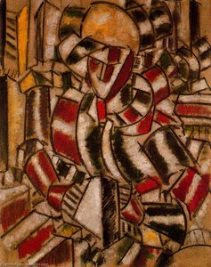 Women In Red And Green — Fernand Léger, Cubist Modernism