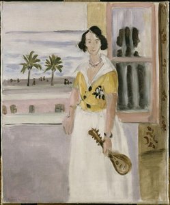 Woman With Mandolin — Henri Matisse