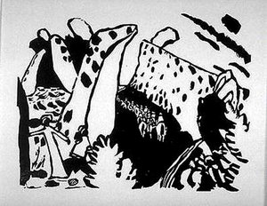 Reiterweg — Wassily Wassilyevich Kandinsky, Expressionism
