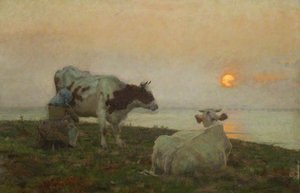 The Setting Sun — Adrian Scott Stokes