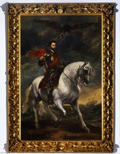 Equestrian Portrait Of The Emperor Charles V — Anthony Van Dick Van Dick, Baroque