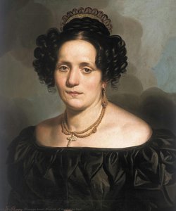 Portrait Of Margherita Dall — Giuseppe Bossi