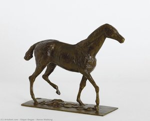Horse Walking — Edgar Degas