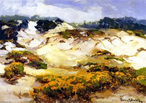 Dunes Pallid By Mist, Monterey Coast — Franz Bischoff