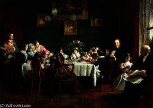Many Happy Returns Of The Day — William Powell Frith, Victorian Realism