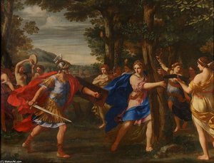 La Rencontre De Renaud Et Armide Dans La Forêt Enchantée