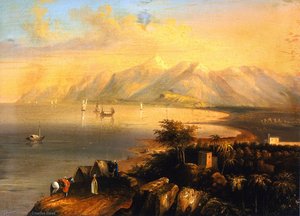 Harbor Scene — Charles Deas