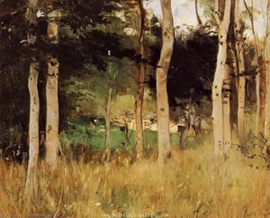 Thatched Cottage In Normandy — Berthe Morisot