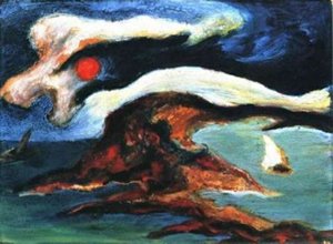 T.p.'s Boat In Menemsha Pond — Paul Jackson Pollock