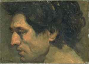 Tête D'homme — Jean-baptiste Carpeaux