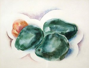 Three Pears And A Peach — Charles Demuth