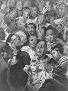 Tableau Of Indian Faces — John Lewis Krimmel