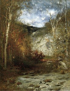 Rocky Ledge, Adirondacks — Alexander Helwig Wyant