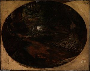 The Brent At Hendon — Ford Madox Brown