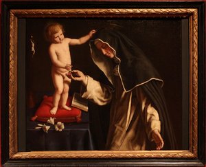 Saint Catherine of Siena with Baby Jesus