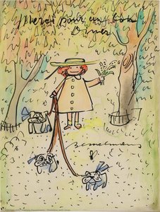Madeline With Dogs — Ludwig Bemelmans