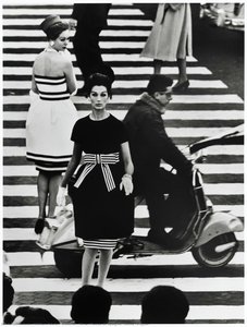 Simone + Nina, Piazza Di Spagna, Rome (vogue) — William Klein
