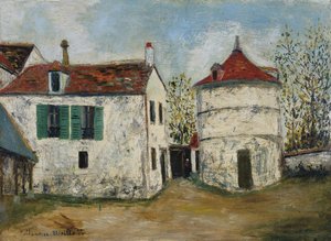 Former Estate Of Gabrielle D'estrees In Bezons (val D'oise) — Maurice Utrillo