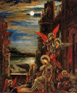St. Cecilia (the Angels Announcing Her Coming Martyrdom) — Gustave Moreau, Symbolist Movement