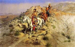 On The Warpath — Charles Marion Russell