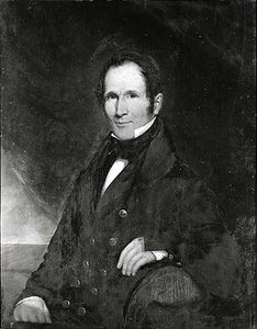 Issac Harris (1779 1868), (painting) — George Peter Alexander Healy, Realism