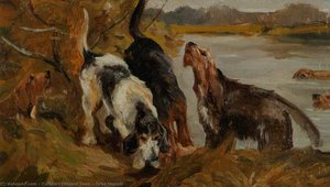 Otter Hounds — Cuthbert Edmund Swan