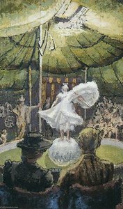 Adelaide Yelving in the Circus Ring