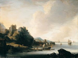 Coastal Landscape — Jan Abrahamsz Beerstraten