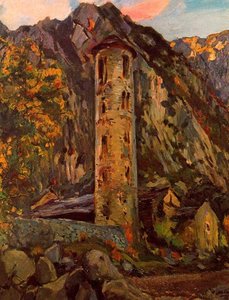 El Campanar Romànic De Santa Coloma — Joaquim Mir