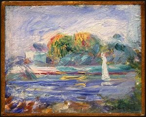 The Blue River — Pierre-auguste Renoir