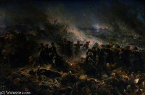 The Gervais Battery at the Siege of Sebastopol