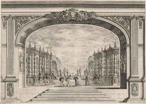 The Grande Salle Of The Palais-cardinal — Stefano Della Bella