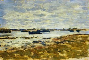 Gray Day. The Swamp. — Isaak Ilyich Levitan