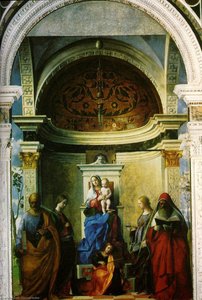 Madonna With Saints, Chur — Giovanni Bellini