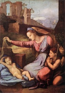 Madonna With The Blue Diadem — Raphael