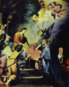 Chasuble Of St. Ildefonso — Bartolomé Esteban Murillo