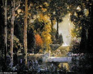 The Golden Garden — Thomas Edwin Mostyn