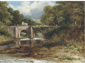 Crossing The Bridge — Frederick Waters (william) Watts