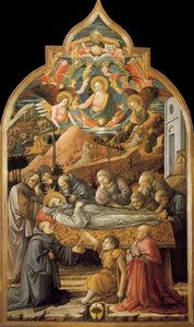Funeral Of St Jerome — Filippo Di Tommaso Lippi, Early Renaissance