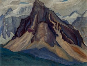 Mountain Sketch — Bess Larkin Housser Harris, Post-impressionism