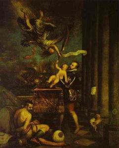 Allegory Of The Battle Of Lepanto — Titian