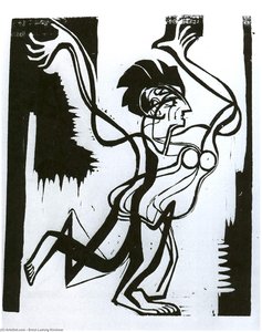 Palucca — Ernst Ludwig Kirchner, Expressionism