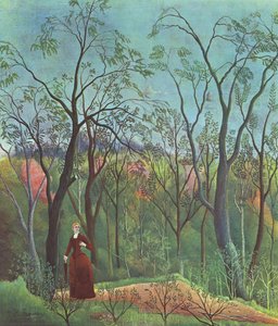 The Walk In The Forest — Henri Julien Félix Rousseau (le Douanier)
