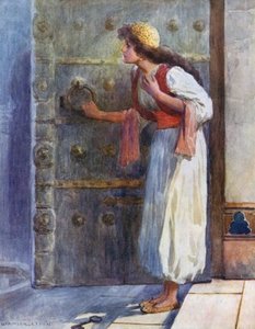 Shaking With Fear She Dropped The Magic Key — William Henry Margetson