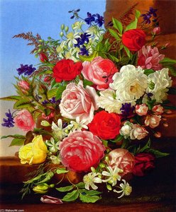 Still Life With Flowers — Adelheid Dietrich