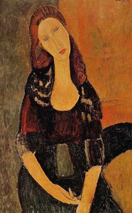 Portrait Of Jeanne Hebuterne 1 — Amedeo Clemente Modigliani