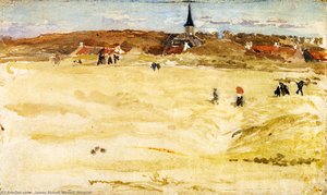 Sunday At Domburg — James Abbott Mcneill Whistler