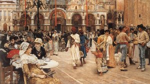 Piazza Of St Mark's, Venice — William Logsdail