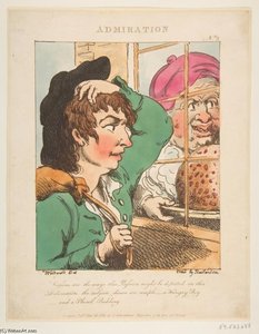 Admiration, From Le Brun — Thomas Rowlandson